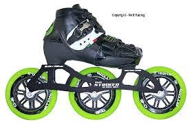 Luigino Strut Z Frame Inline Race Skates  Age Group: Adults