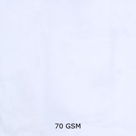 70 GSM सफेद प्लॉट्टर मीडिया