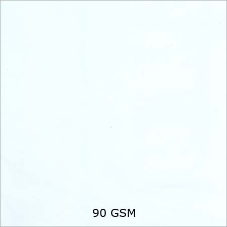 90 GSM सफेद प्लॉटर मीडिया