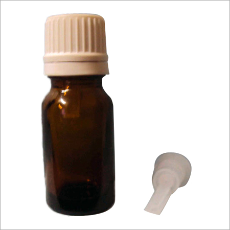10 मिली एम्बर ग्लास बोतल