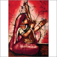 Krishna Meerabai Painting