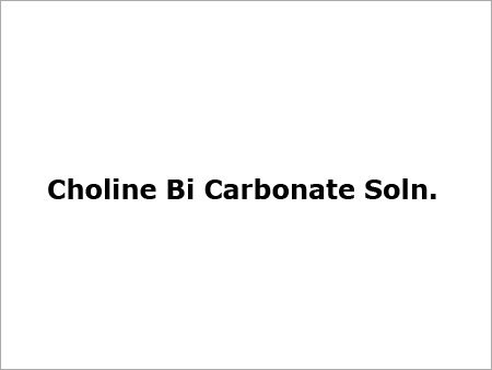 Choline Bi Carbonate Soln.
