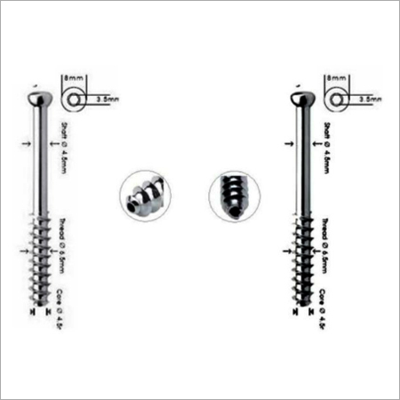 6.5mm  Cancellous Cannulated Screws 32mm Thread