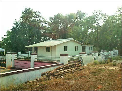 पोर्टेबल फ़ैब्रिकेटेड बंगला