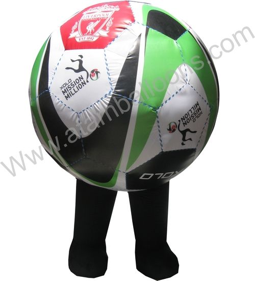 Green Football Walking Inflatable