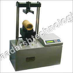 Crush Tester - 500 kgf Load Cell Capacity, 100 mm Platen Size | Microprocessor Control, Direct Digital Readout, Accurate Calibration, Long Service Life