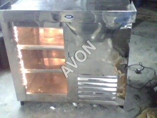 डेयरी उत्पादों के लिए सिल्वर डिस्प्ले कूलर मशीन