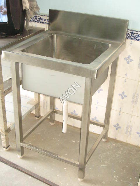 सिंगल सिंक यूनिट (24X24X34+6) आयाम (L* W* H): 24X24X34+6) इंच (इन)