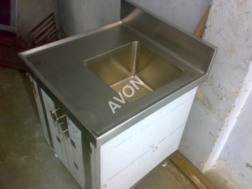 कप बोर्ड टेबल के साथ सिंगल सिंक (30X24X34+6) आयाम (L* W* H): 30X24X34+6 इंच (इंच)