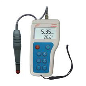 Dissolved Oxygen Meter - Plastic Material, Digital Display, White and Blue Color | Easy Applications, Flawless Finish, Accurate Results