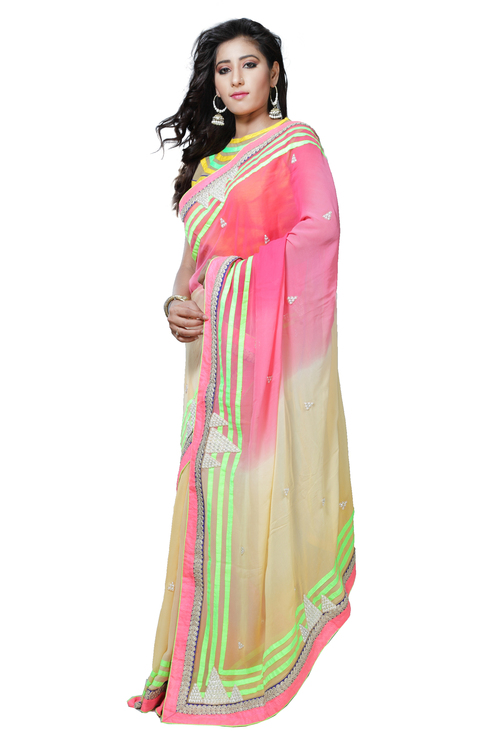 Georgette saree