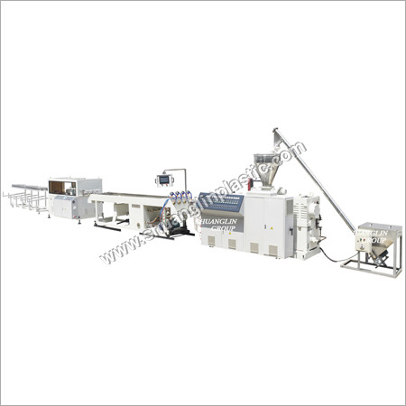 पीवीसी चार खोखली पाइप एक्सट्रूज़न लाइन