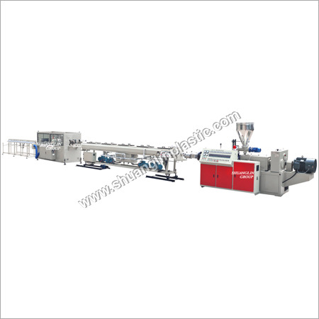 दो गुहा पीवीसी पाइप निष्कर्षण लाइन