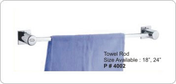 Platinum Towel Rod