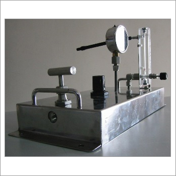 Compressed Air Quality Measuring System - Stainless Steel, 110-440 Volt Electric, Silver | User-Friendly Gas Detection with Color Change Detector Tubes