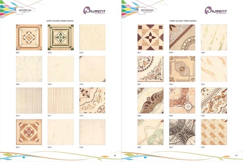 Multi Color Ceramic Floor Tiles 16X16