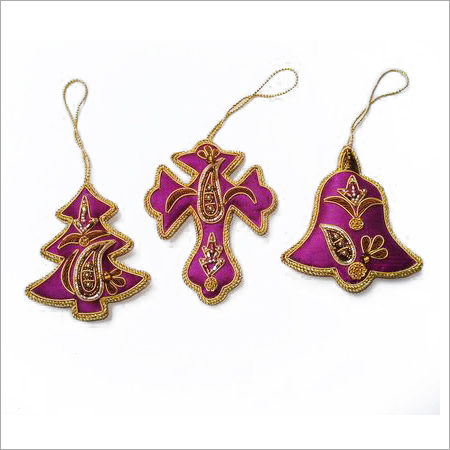 जूट का क्रिसमस सजावट