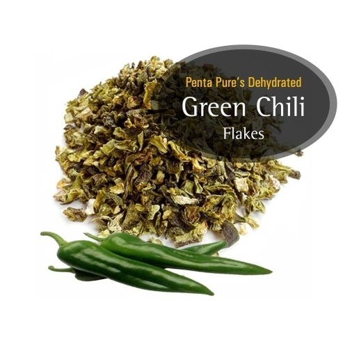 Green Chillies Flakes