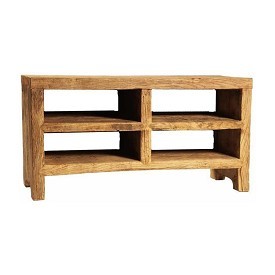 Elm Wood Plasma Stand