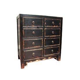 आठ दराज के ड्रेसर