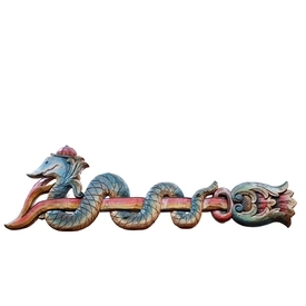 Carved Serpent Hanging Sign