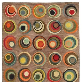 Wool Hard Twist Tufted Floor Rug
