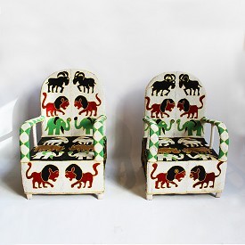 नाइजीरियाई बीडेड चीफ चेयर