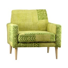 HAND WOVEN KILIM ARM CHAIR