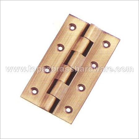 Brown Brass Railway Hinges Antique Finish