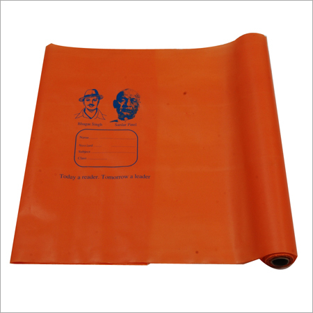 रंगीन प्लास्टिक नोटबुक कवर