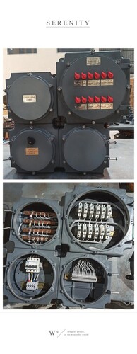 फ्लेमप्रूफ डिस्ट्रीब्यूशन बोर्ड कवर सामग्री: मेटल बेस