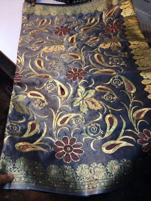 Heavy Embroidered Saree