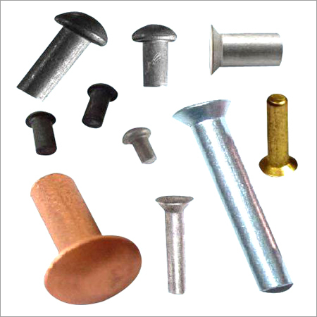 गोल सिर की रिवेट्स