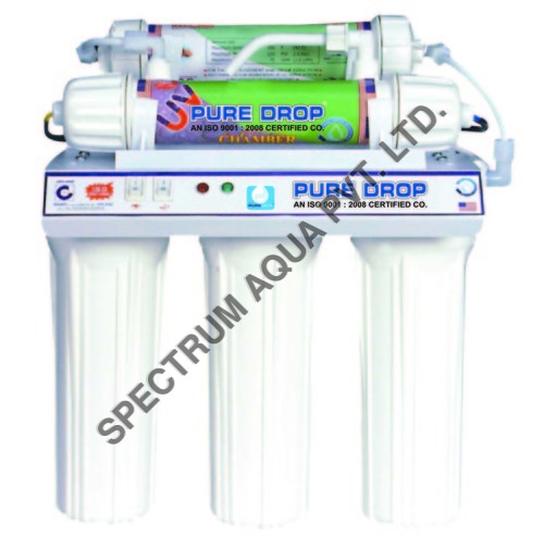 UV Water Purifier - 60-80 Liters Per Hour Flow Rate, 25 Watts Power Rating, 230V Rated Voltage, Compact 205x430x375mm Dimensions