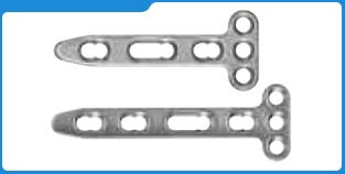 टी डिस्टल रेडियस लॉकिंग प्लेट