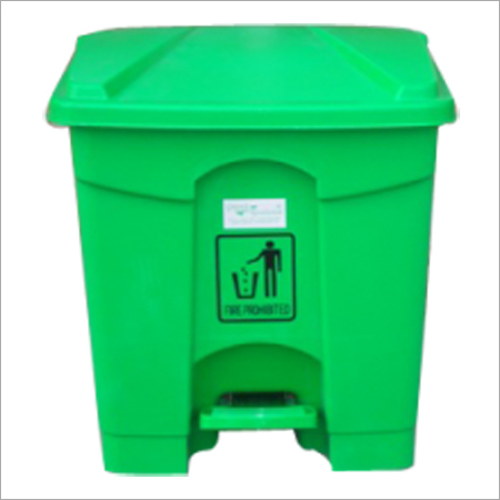 Green Pedal Garbage Bin
