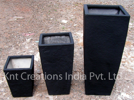 Black Slate Planter