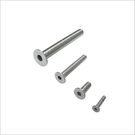 सिल्वर सॉकेट काउंटरसंक स्क्रू