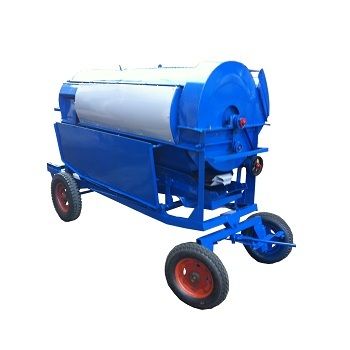 4 Wheel Rice Thresher