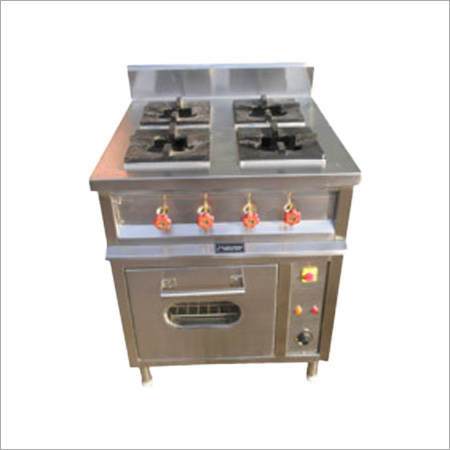 Four Burner Cooking Range With Oven