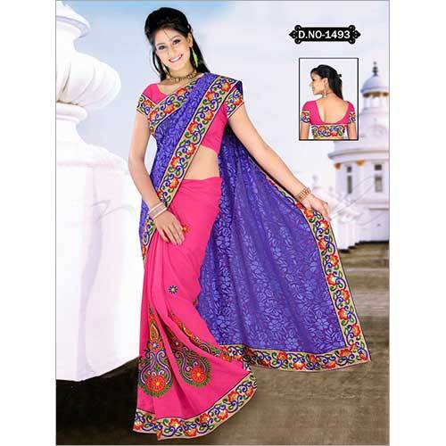 Synthetic Designer Sarees