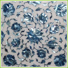 Stone Inlay Patterns - Color: White Grey