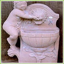 सैंडस्टोन गार्डन वाटर फाउंटेन