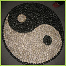 Marble Stone Table Tops Designs - Color: White Black
