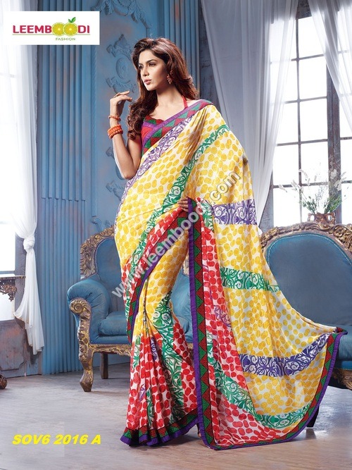 शानदार डिजाइनर साड़ी