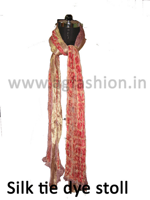 Silk Shiboree Zari Scarve