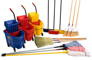 Cleaning Tools - Plastic, 3-4 Feet Long, Red Color | Easy to Use, Durable, Skin Friendly, Crack Resistant