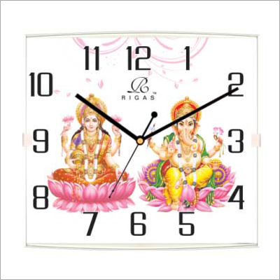 गणेश लक्ष्मी दीवार घड़ी