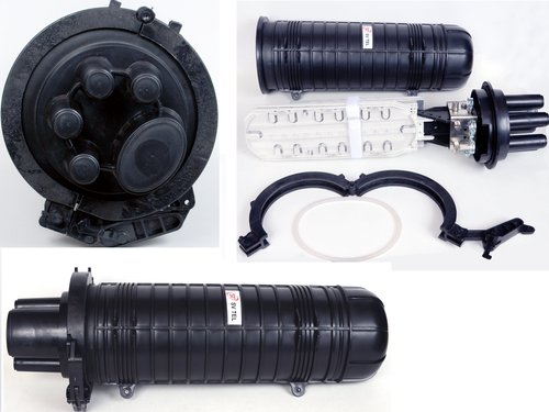 Black Fibre Optic Closures