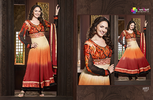 Traditional Anarkali Suit